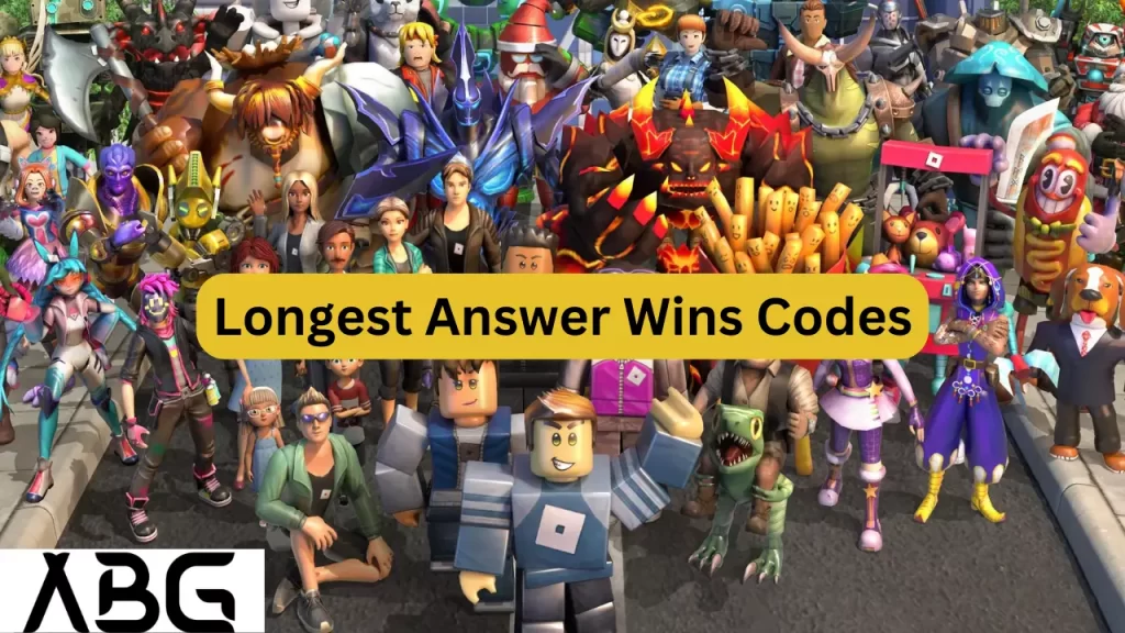 Longest Answer Wins Codes