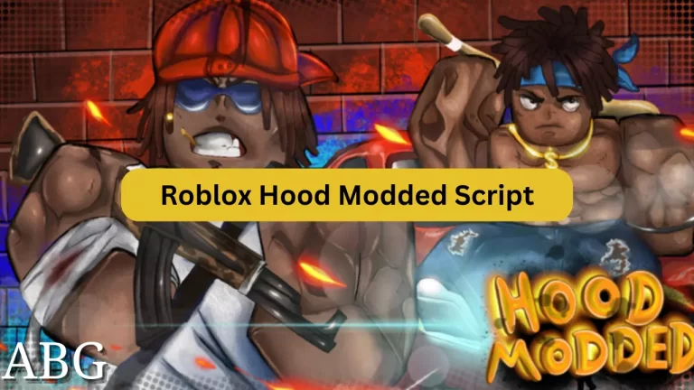 Roblox Hood Modded Script